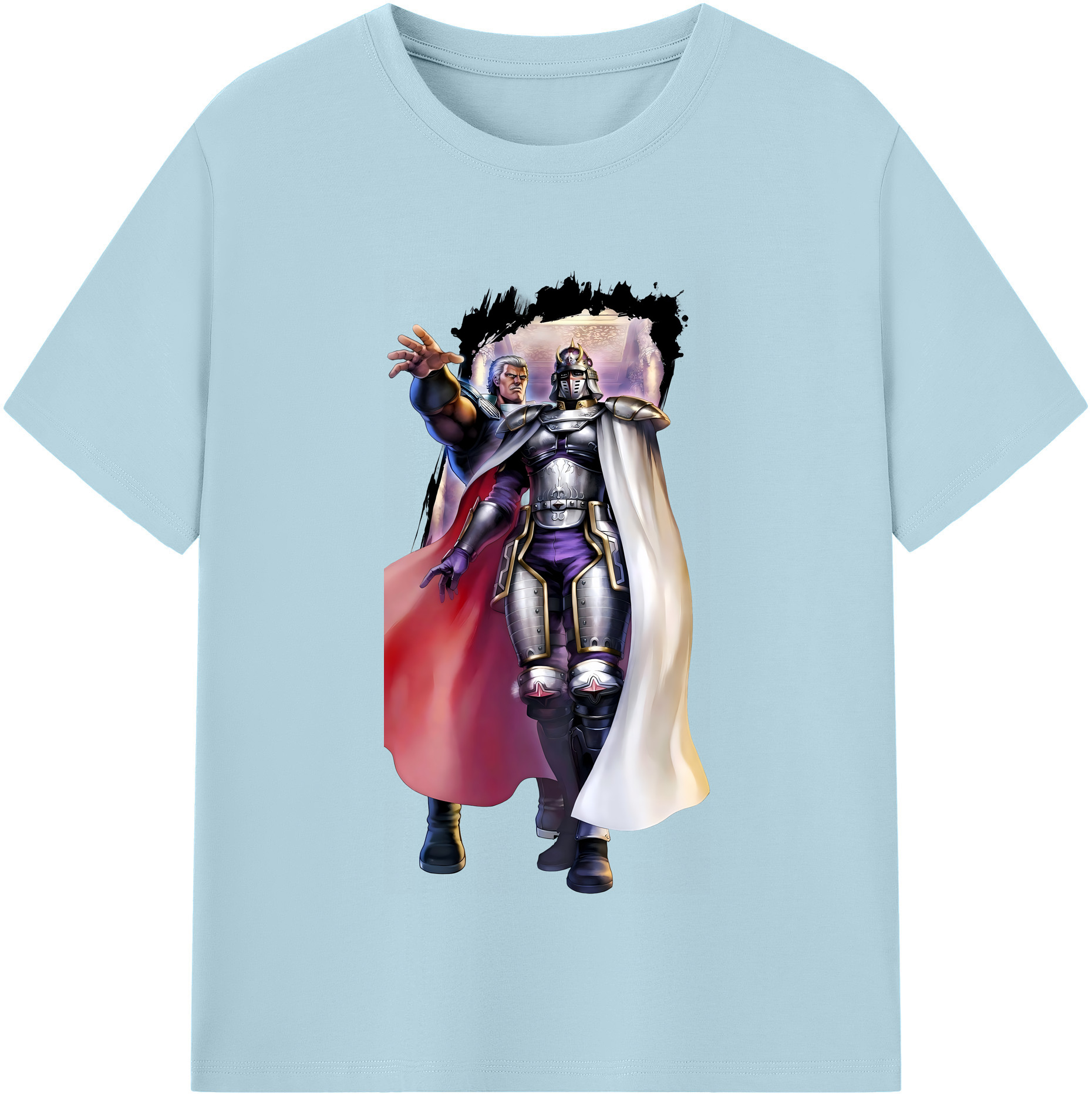 （画像用） 北斗の拳 Fist of the North Star 綿100％半袖Tシャツ（フロントプリント）